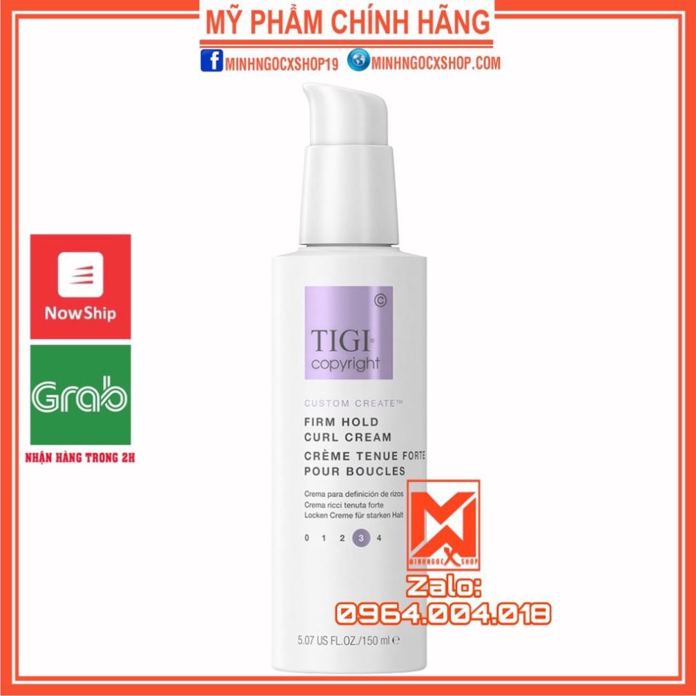 ✅[ TIGI ] KEM GIỮ NẾP SÓNG XOĂN TIGI COPYRIGHT FIRM HOLD CURL CREAM 150ML CHÍNH HÃNG