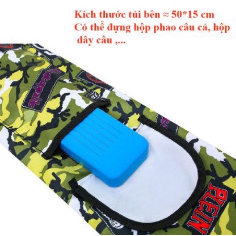 Túi đựng cần câu rằn ri có thể gấp gọn