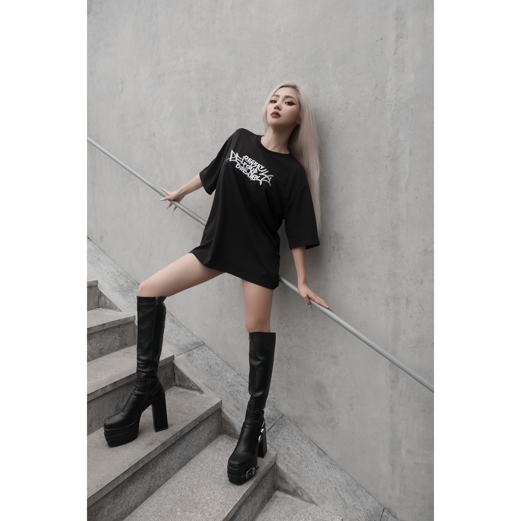 Áo Thun Cotton Unisex Nam Nữ Form Rộng Local Brand DECKEY GRAFFITY