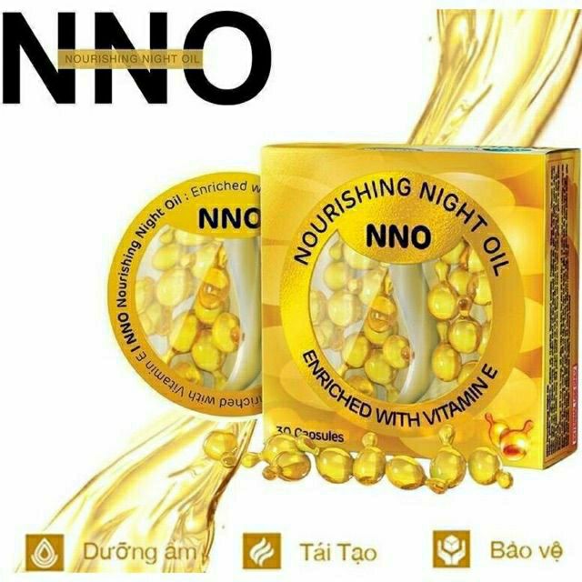 Viên dầu Vitamin E NNO dưỡng da ban đêm ( mẫu mới) | BigBuy360 - bigbuy360.vn