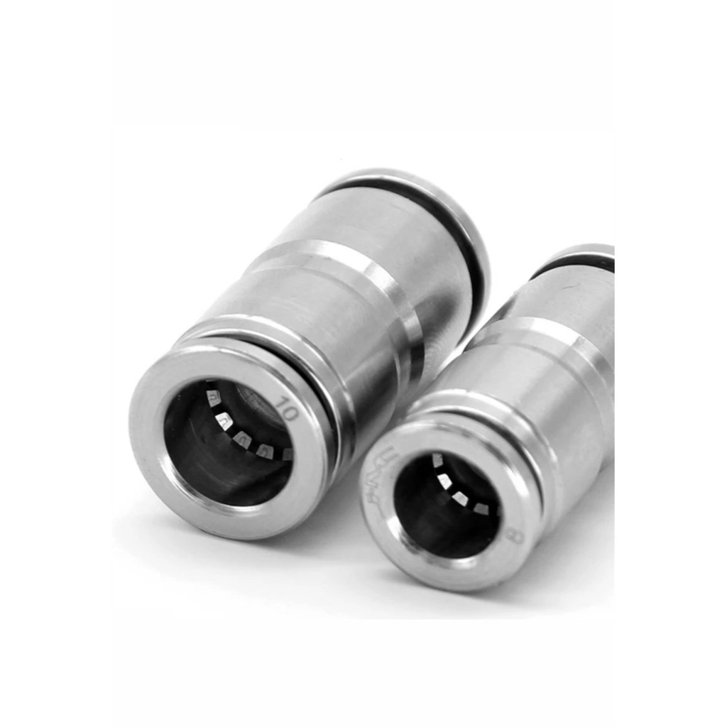 Đầu nối PU bằng đồng thau 4 6 8 10 12 4 16mm