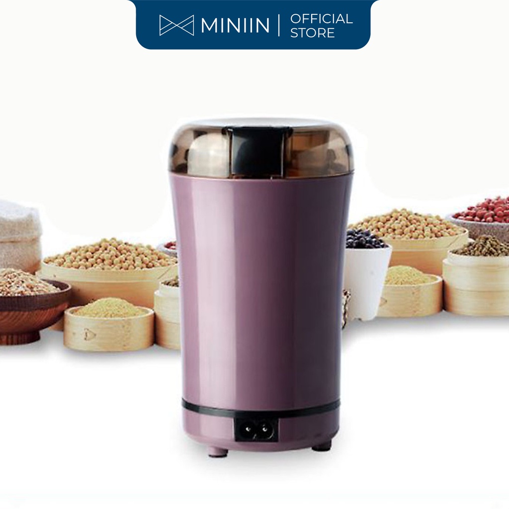 Máy nghiền hạt đa năng mini siêu tốc - Máy xay bột siêu mịn - Xay Ngũ Cốc, Cafe, Các hạt gia vị