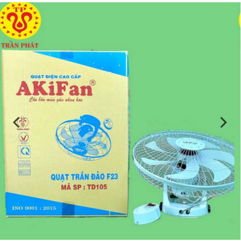 ♥️ Quạt Đảo Trần AKIFAN - Hàng Việt Nam Bảo Hành 24 Tháng