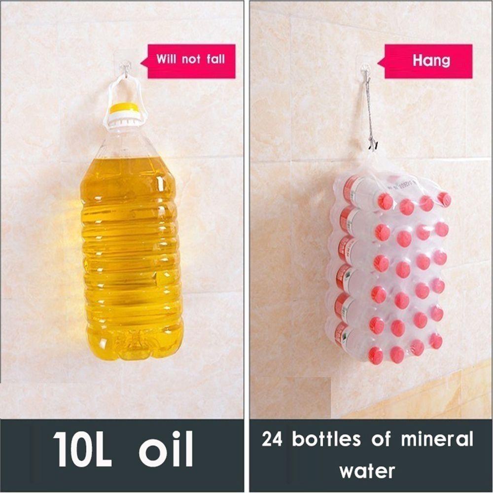 BORAG Set 15 Móc Treo Dán Tường Không Để Lại Dấu Vết