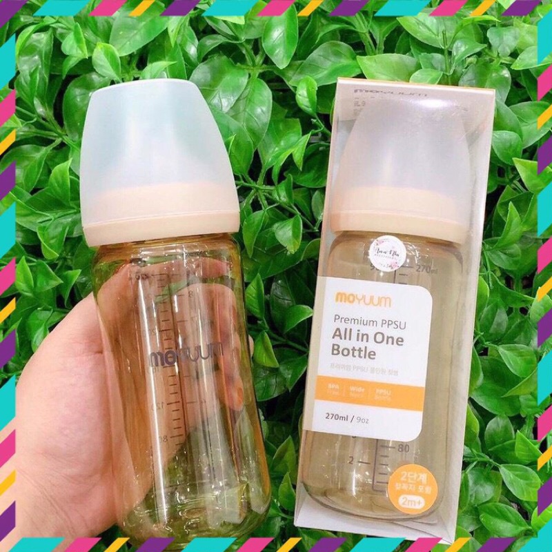Bình sữa Moyuum 170ml/270ml nội địa Hàn cho bé