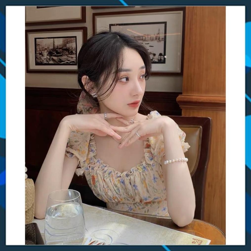 Váy Đầm Hoa Nữ, Nhún Ngực Tay Nhún Thun Tông Màu Nhẹ Nhàng Chất Vải Mềm Đẹp, Tôn Dáng, Sang Chảnh. . | BigBuy360 - bigbuy360.vn