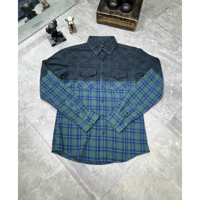 Sơ Mi Karo Loang Màu