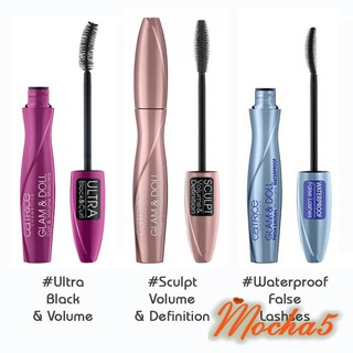 Mascara chuốt mi catrice glam & doll volume \ false lashes \ waterproof chống trôi, chống lem