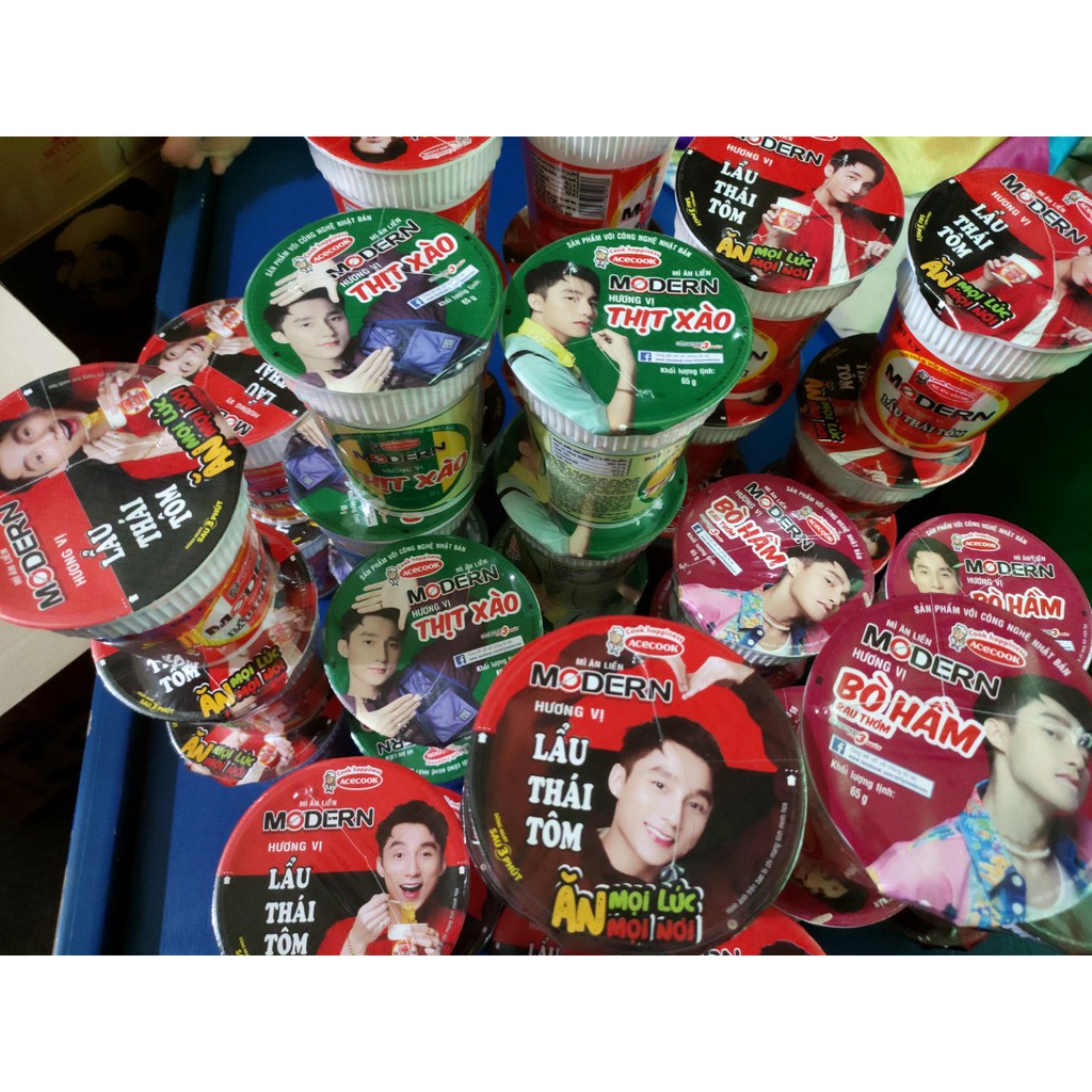 Mì ly Modern Lẩu Thái Tôm Ly 65g | BigBuy360 - bigbuy360.vn