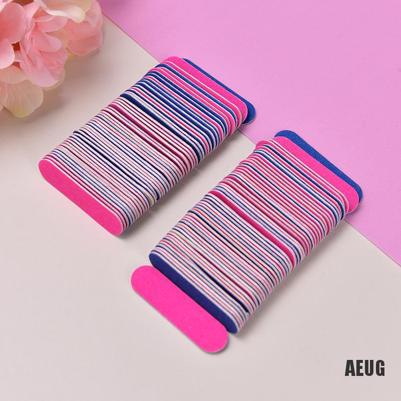 Bộ 100 Cây Dũa Móng Tay Mini Dùng Một Lần
