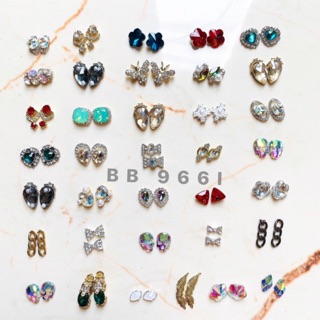 Set 72 viên đá kiểu trang trí móng nail