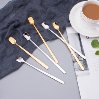 Thìa cà phê cán dài bằng thép không gỉ