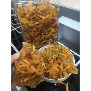 Cơm cháy lắc khô gà bơ tỏi