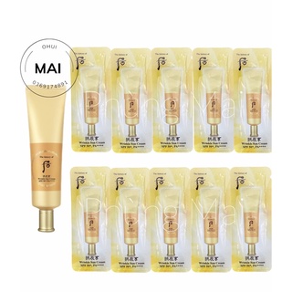10 gói kem chống nắng chống nhăn Whoo Wrinkle