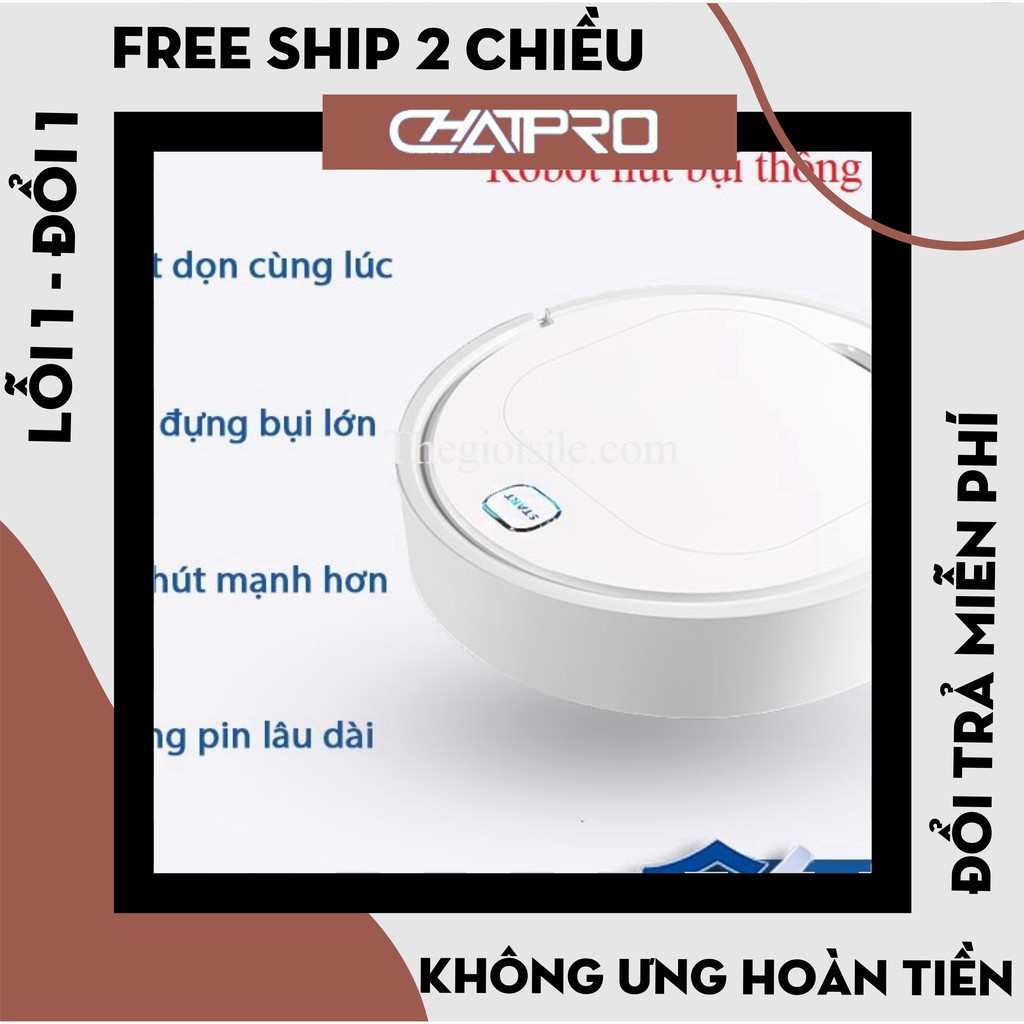 Robot hút bụi Bowai thông minh, Robot lau nhà tự động công nghệ AI 3 trong 1