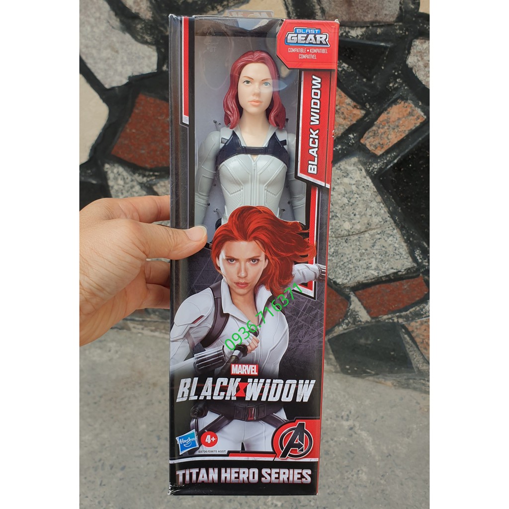 Mô Hình Nhân Vật Siêu Anh Hùng Black Widdow Marvel - Hasbro