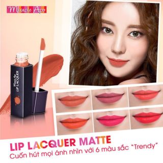 Son kem lì Miracle Apo Lip Lacquer Matte 3ml