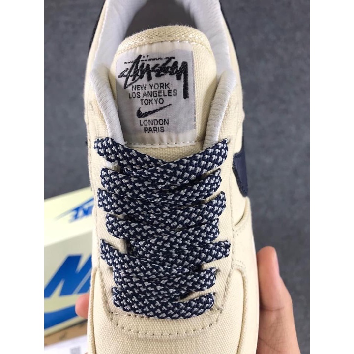 Giày Nike_Air Force 1 Nam Nữ, Giày AF1 Vệt Xanh Than 🌼🌼 Hàng Đẹp Full Box Đủ Size 36-43 📦♻️