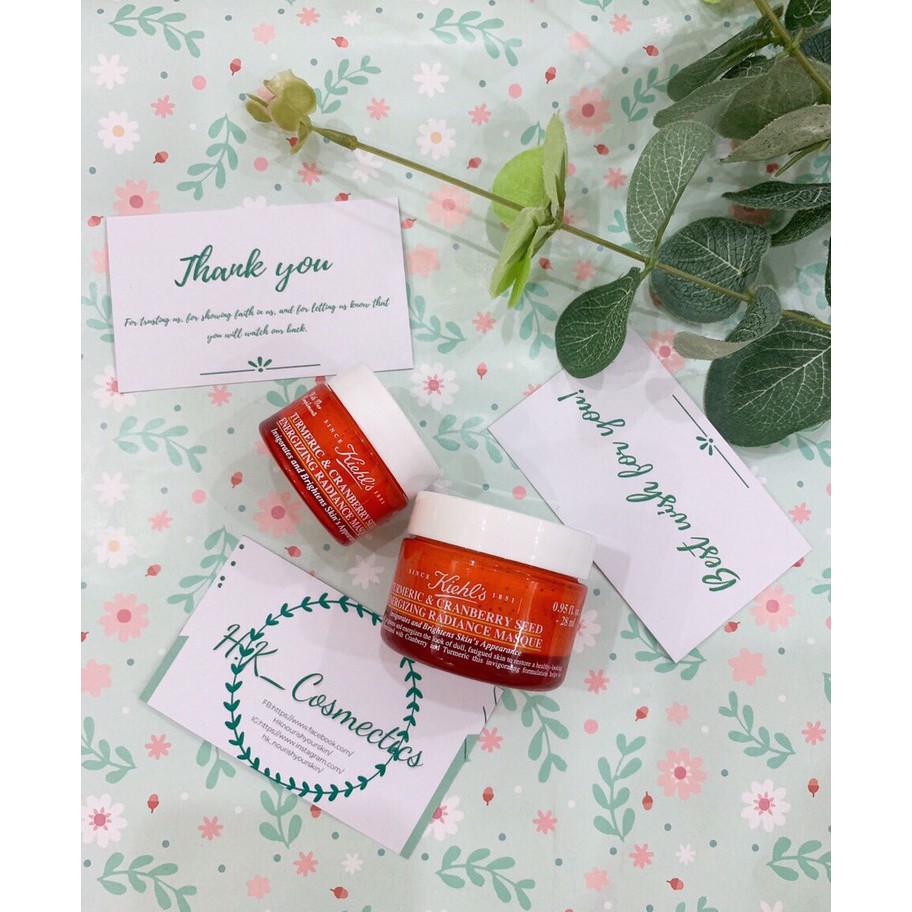 Mask nghệ Kiehl's Mặt Nạ Nghệ Việt Quất Tumeric & Cranberry Seed Energizing Radiance Masque | BigBuy360 - bigbuy360.vn