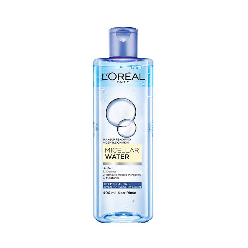 Nước tẩy trang cho mọi loại da L'Oreal Paris 3-in-1 Micellar Water 400ml - Pháp Chính Hãng | BigBuy360 - bigbuy360.vn