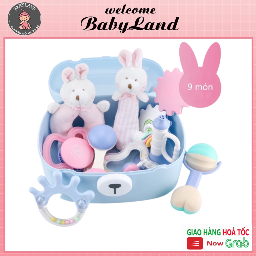 Đồ chơi cho bé xúc xắc gặm nướu phát triển kỹ năng cơ bản cho bé thương hiệu Gorygeo Baby Hàn Quốc babyland