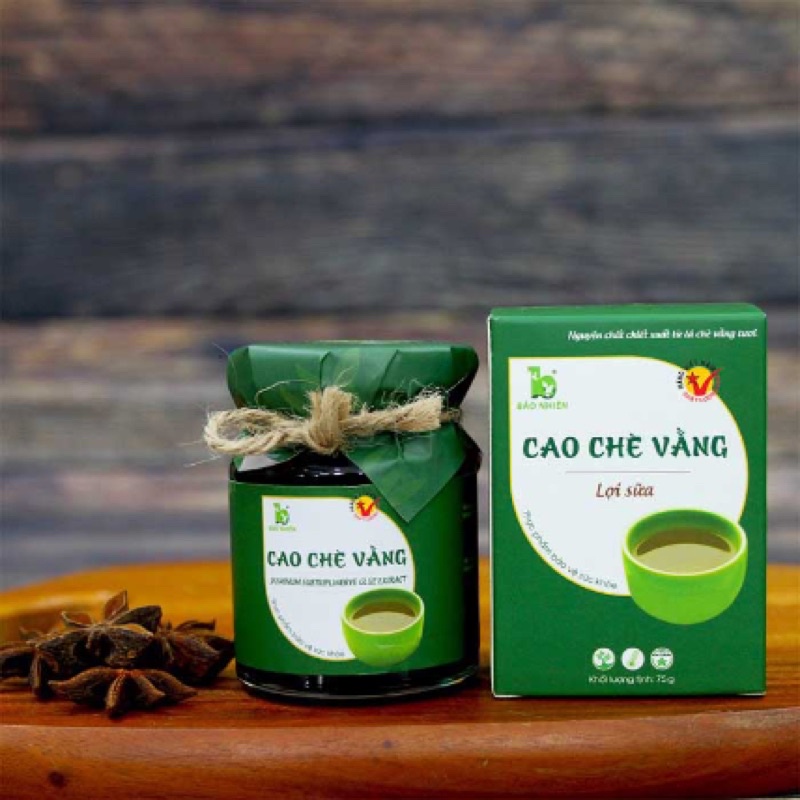 Cao chè vằng Bảo Nhiên 75g ( Hàng chính hãng )