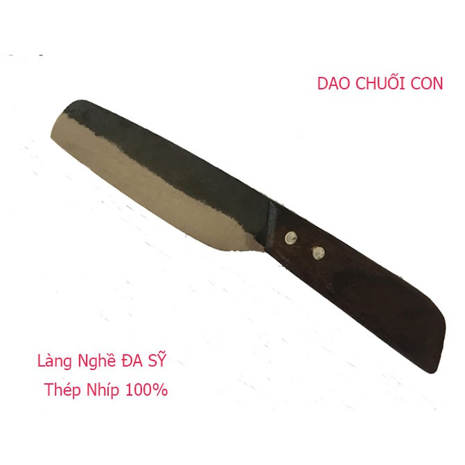 BỘ 2 DAO ( THÁI GỌT + BẦU LỌC) BẰNG NHÍP XE Ô TÔ THƯƠNG HIỆU LÀNG NGHỀ ĐA SỸ