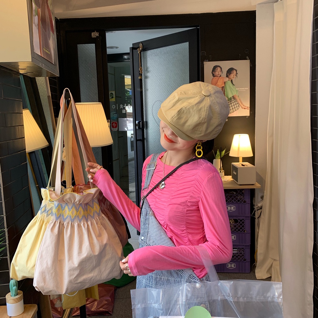 Mũ beret phong cách retro thanh lịch cho nữ