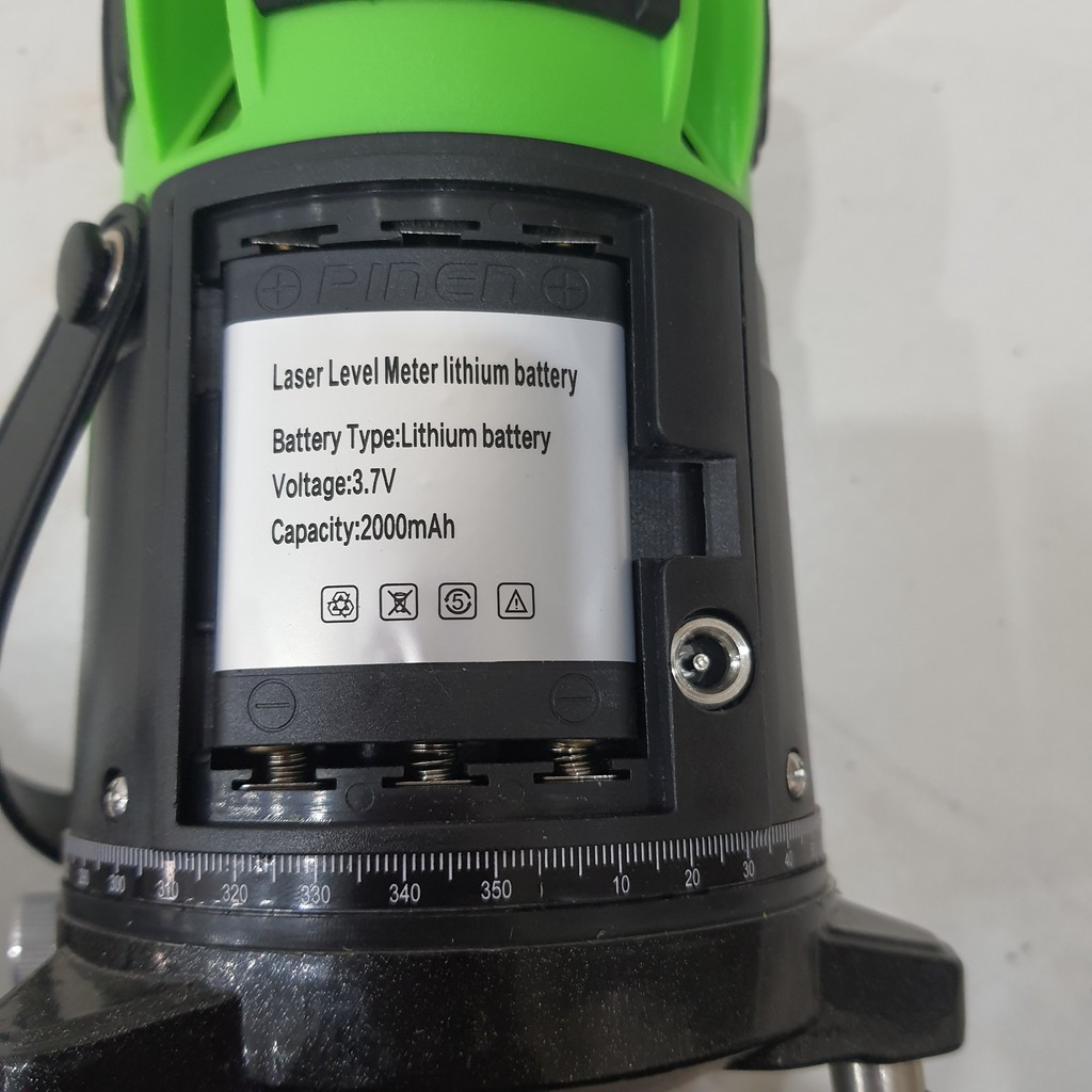 Máy bắn cốt, máy bắn laser, máy cân mực 5 tia xanh có thể dùng pin tiểu - tặng kèm chân 1m