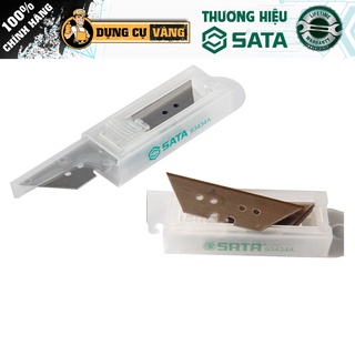 Lưỡi dao rọc cáp thẳng thép sk2 sata 93434a