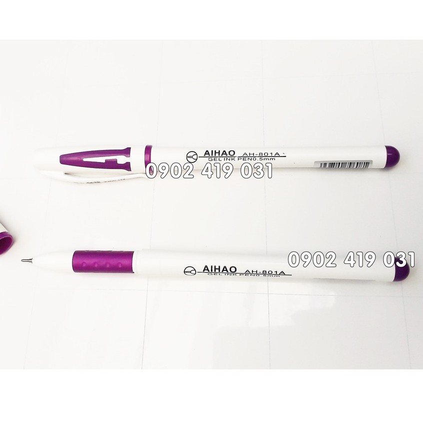 Bút Mực Tím Aihao AH-801A [ Gel Ink Pen 0.5mm ]