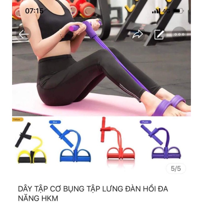 Dây tập kháng lực quà tặng Ensure