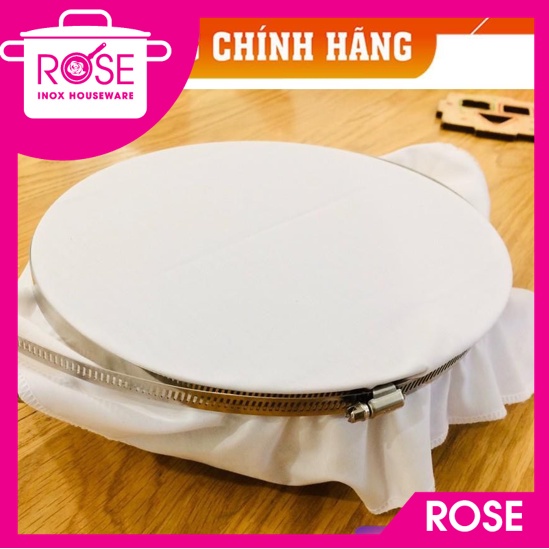 ✹Dụng cụ làm bánh cuốn nóng cho nồi từ 25cm - 35 cm size Lớn có tăng đơ điều chỉnh Bộ khuôn tiện lợi