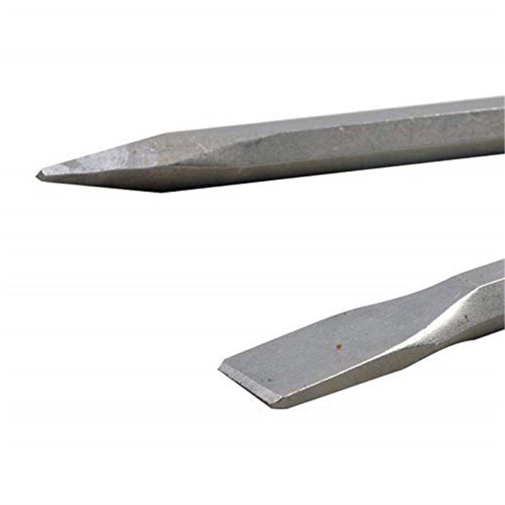 Mũi đục bê tông chuôi lục giác chuyên dụng cho máy khoan đục 0810 siêu cứng, dài đến 60CM