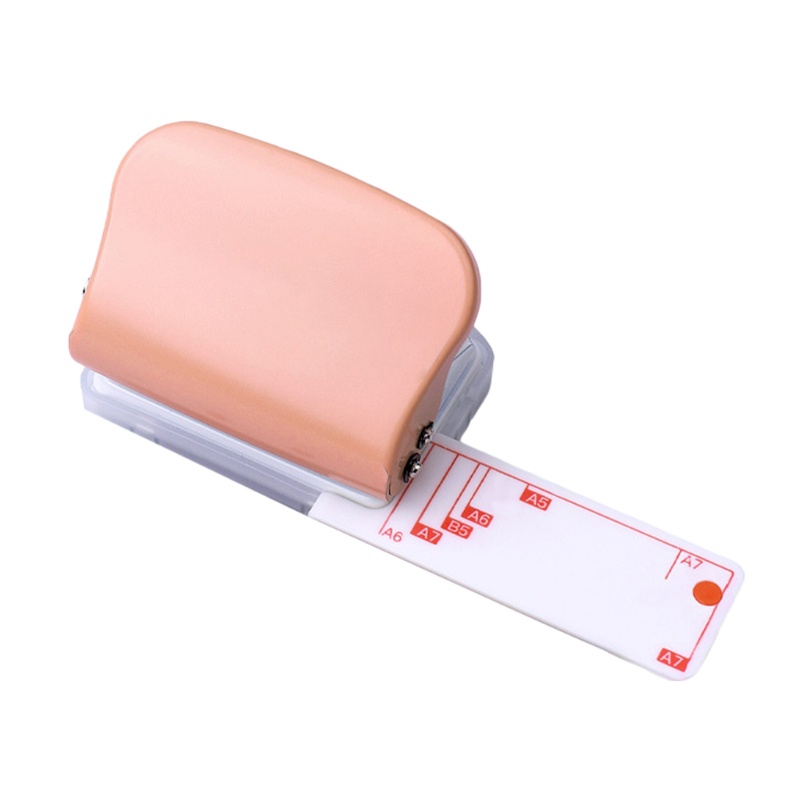 Dụng Cụ Đục Lỗ Tròn 3 &quot;Với Thước Định Vị Cho Bảng Chip Giấy
