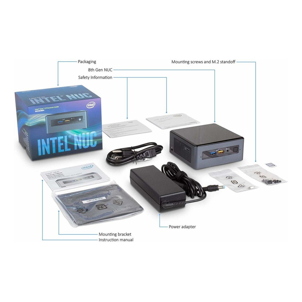 Máy tính bộ Intel NUC Kit NUC8i3BEH i3-8109U (BOXNUC8i3BEH2)