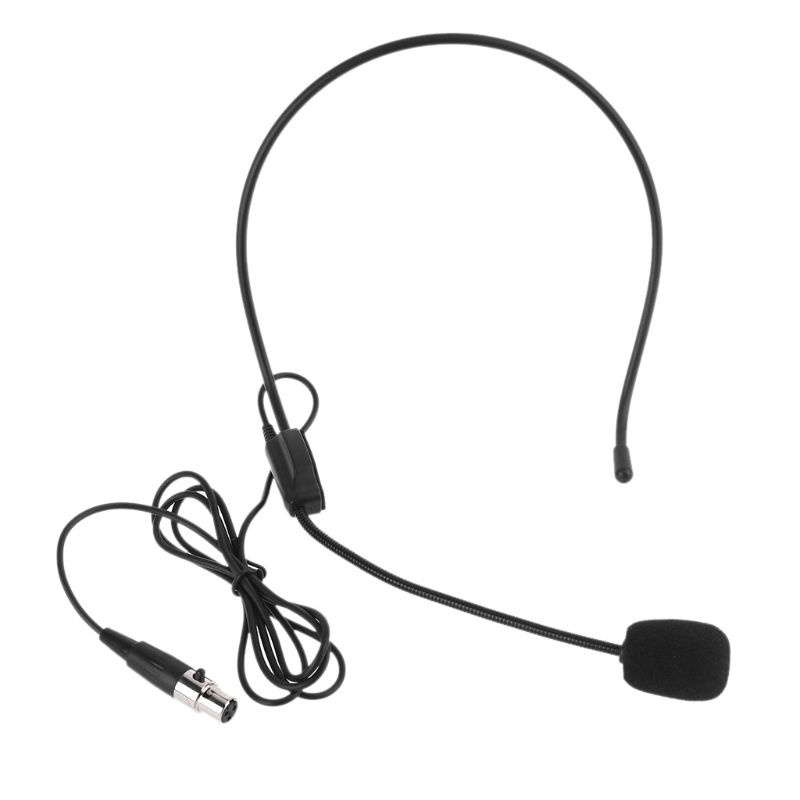 Micro zzz XLR 3 Pin Có Dây Đeo Chuyên Dụng Cho Giảng Dạy