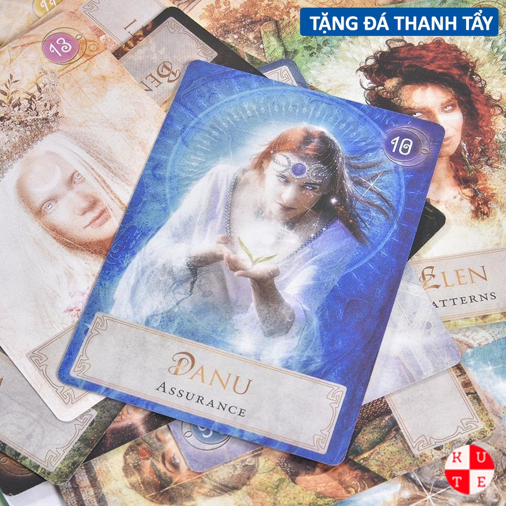 Bài Oracle Goddess Power 52 Lá Bài Tặng File Đá Thanh Tẩy C20