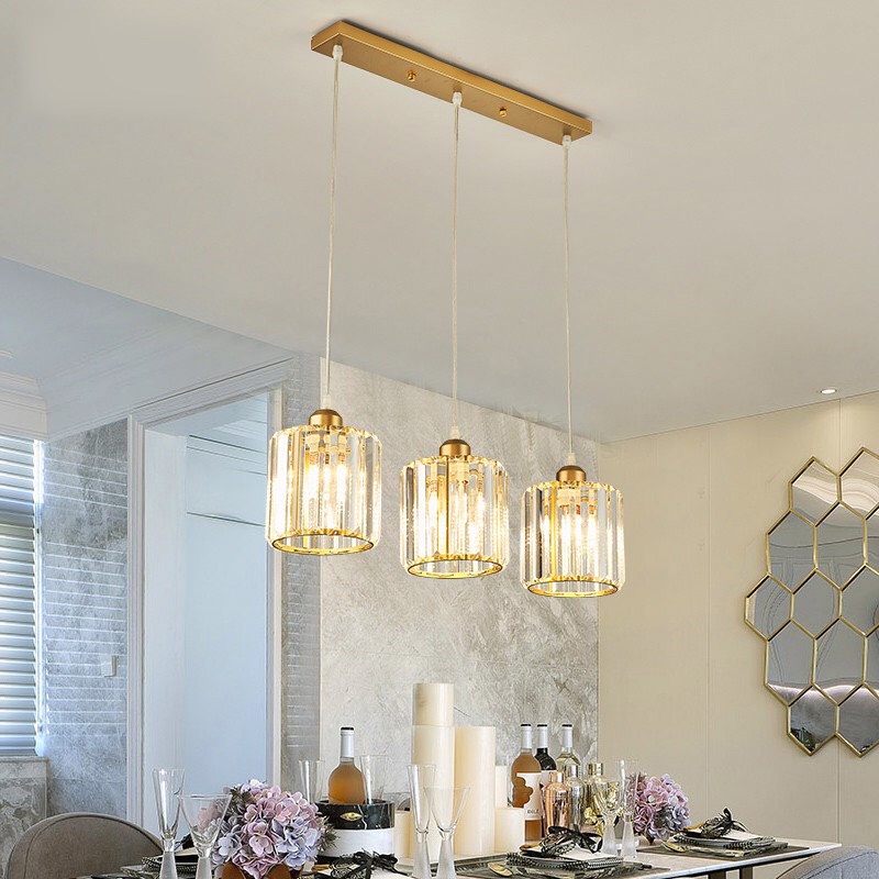 Bộ ba đèn thả phale trang trí nội thất bàn ăn phong cách hiện đại,có kèm bóng led tiết kiệm điện
