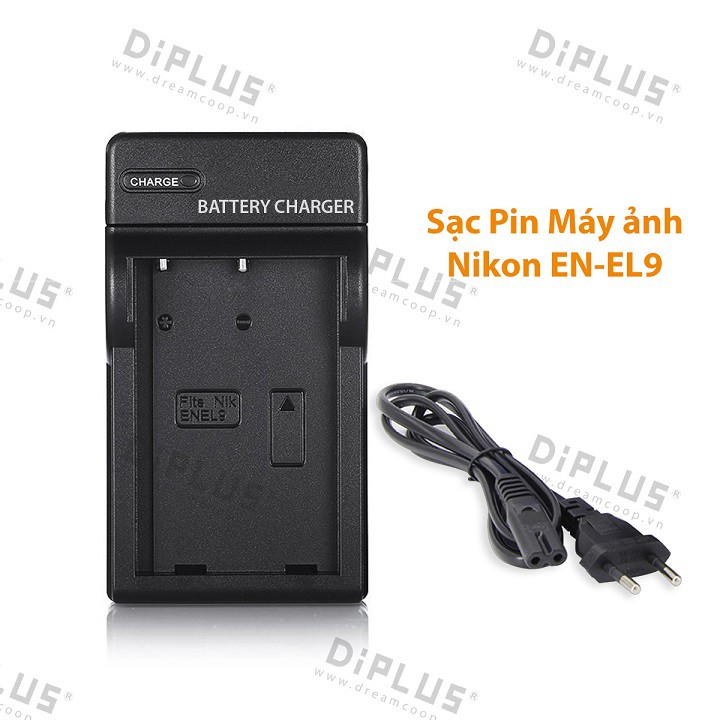 Sạc pin máy ảnh Nikon EN-EL9 P series S series MV-11 MV-12 D3000 D5000 D5100 D60 D40 D40X charger battery enel9 enel9a