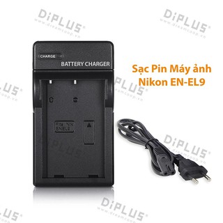 Sạc pin máy ảnh nikon en-el9 p series s series mv-11 mv-12 d3000 d5000 d5100 d60 d40 d40x charger battery enel9 enel9a