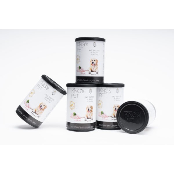 Pate Cho Chó King's Pet Vị Giò Heo Hầm Nước Dùng