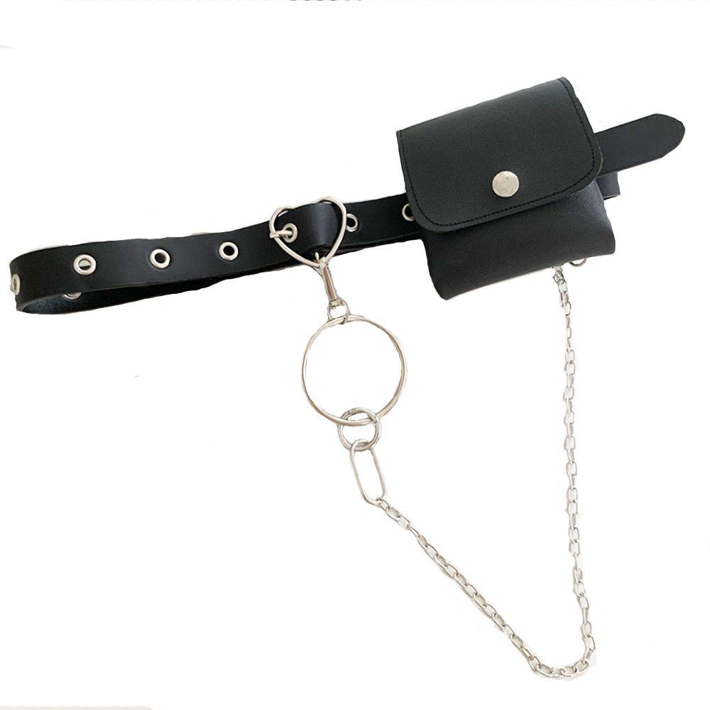 Thắt Lưng Da PU Khóa Kim Loại Thời Trang Cho Nữ