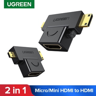 Mua Đầu chuyển HDMI sang Micro HDMI và Mini HDMI Ugreen 20144 Chính Hãng HD129