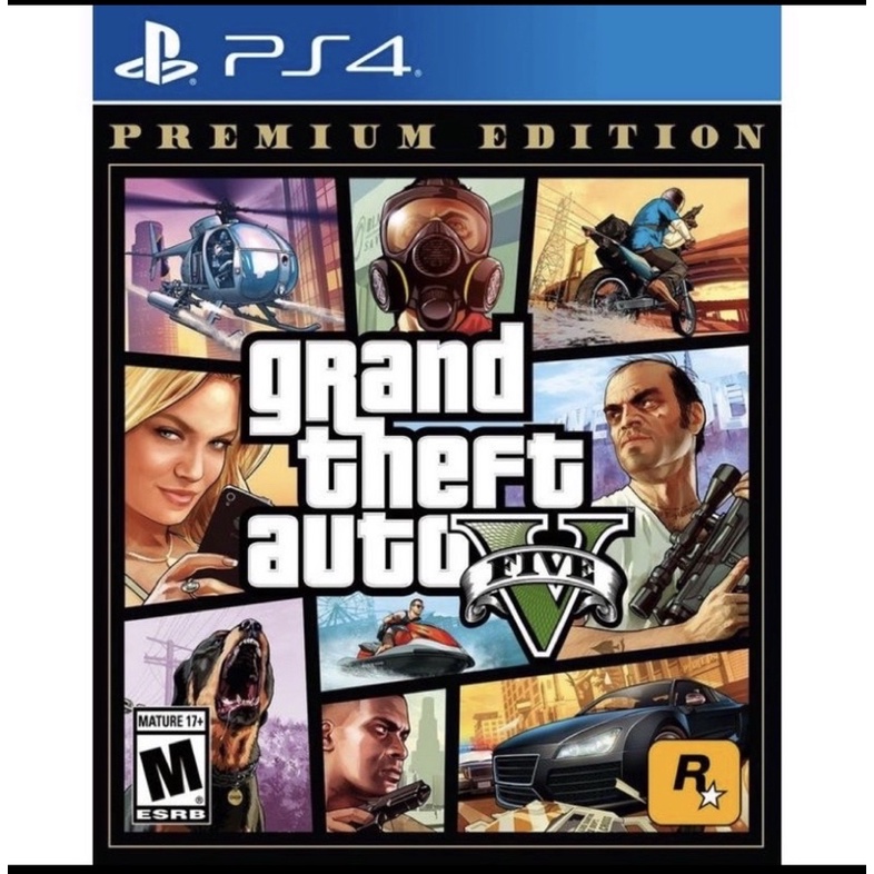 Đĩa ps4 grand theft auto V( GTA 5)