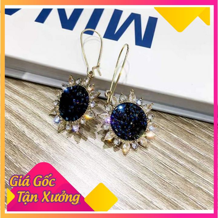 Bông Tai Hình Mặt Trời⚡FREE SHIP⚡Chất Liệu Hợp Kim Cao Cấp Phong Cách Hàn Quốc B009