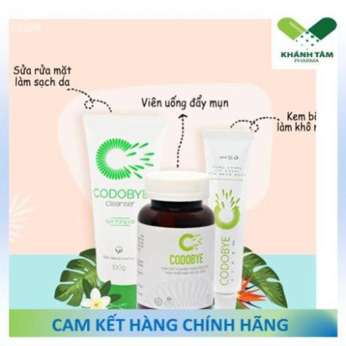 ! Viên uống CODOBYE - Ngừa mụn, kiềm dầu, kiểm soát nhờn