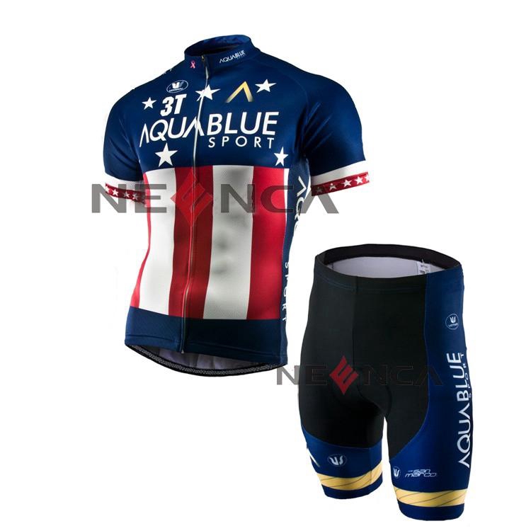 Bộ đồ 3T AQUA BLUE dùng đua xe đạp xe đạp leo núi MTB