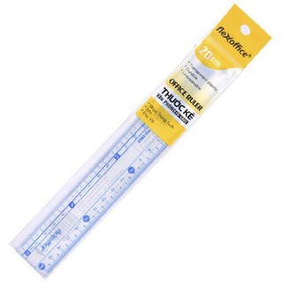 Thước thẳng Flexoffice/TL  SR02 - 20 cm