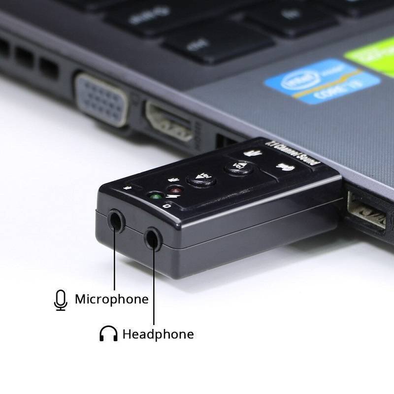 USB Biến Cổng USB Ra Sound 3D 7.1 - Đầu Ra Âm Thanh Chuẩn Seavision
